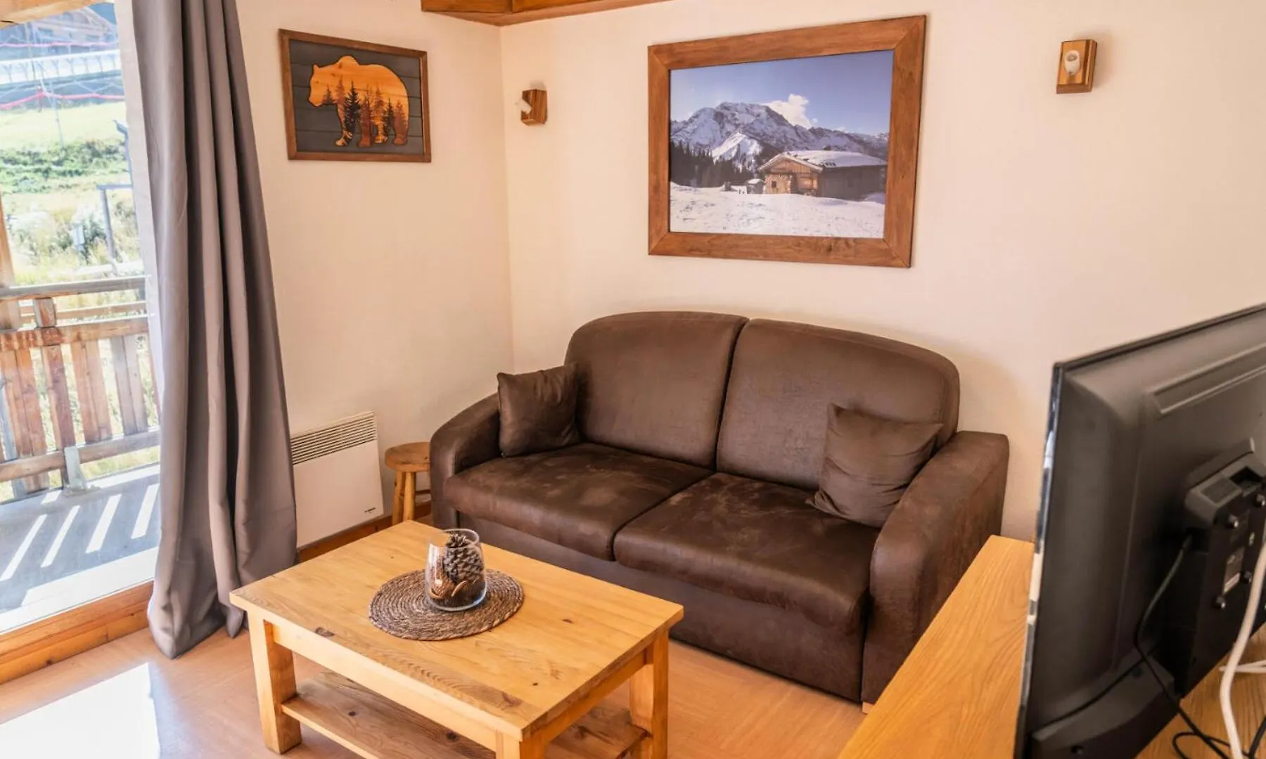 Residence Le Parc Des Airelles - Studio 4 Personnes Avec Vue Sur Les Pistes Mae-6684 Les Orres Appartement